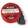 Удлинитель силовой без катушки РЕСАНТА СУ-2х1-10/0 61/118/1